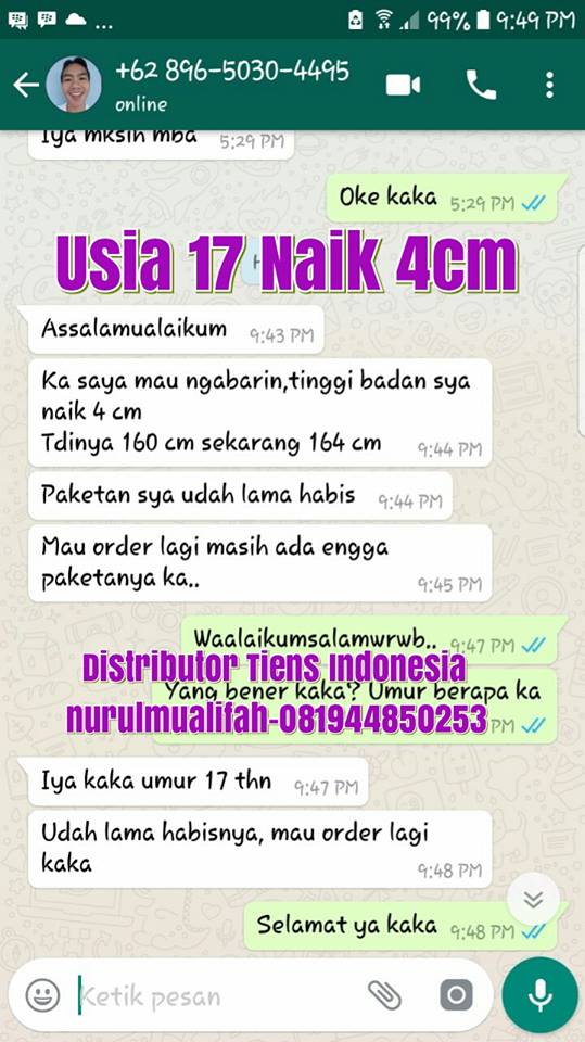 testimoni nhcp peninggi badan