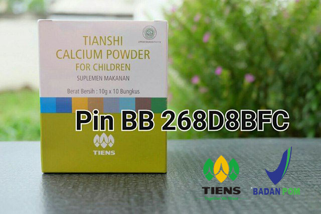 Produk Peninggi Badan Tiens Tianshi Nutrient Calcium Powder