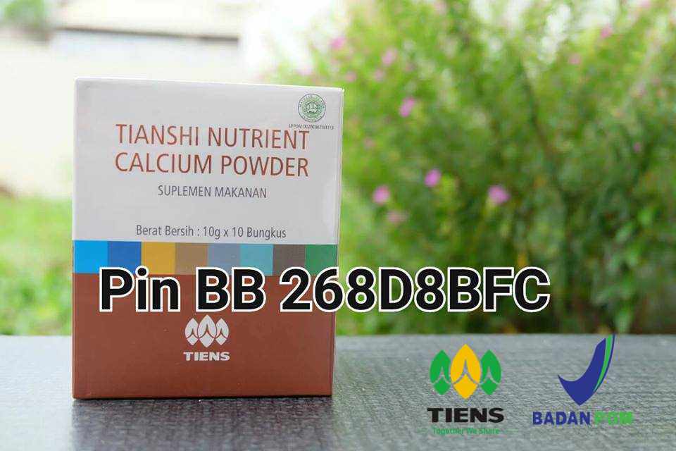 Produk Peninggi Badan Tiens Tianshi Nutrient Calcium Powder