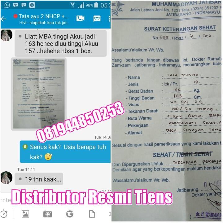 testimoni-tiens-peninggi-badan