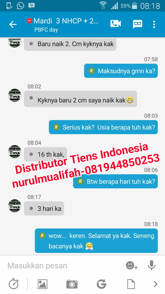 Jual Obat Peninggi Badan Tiens di Medan