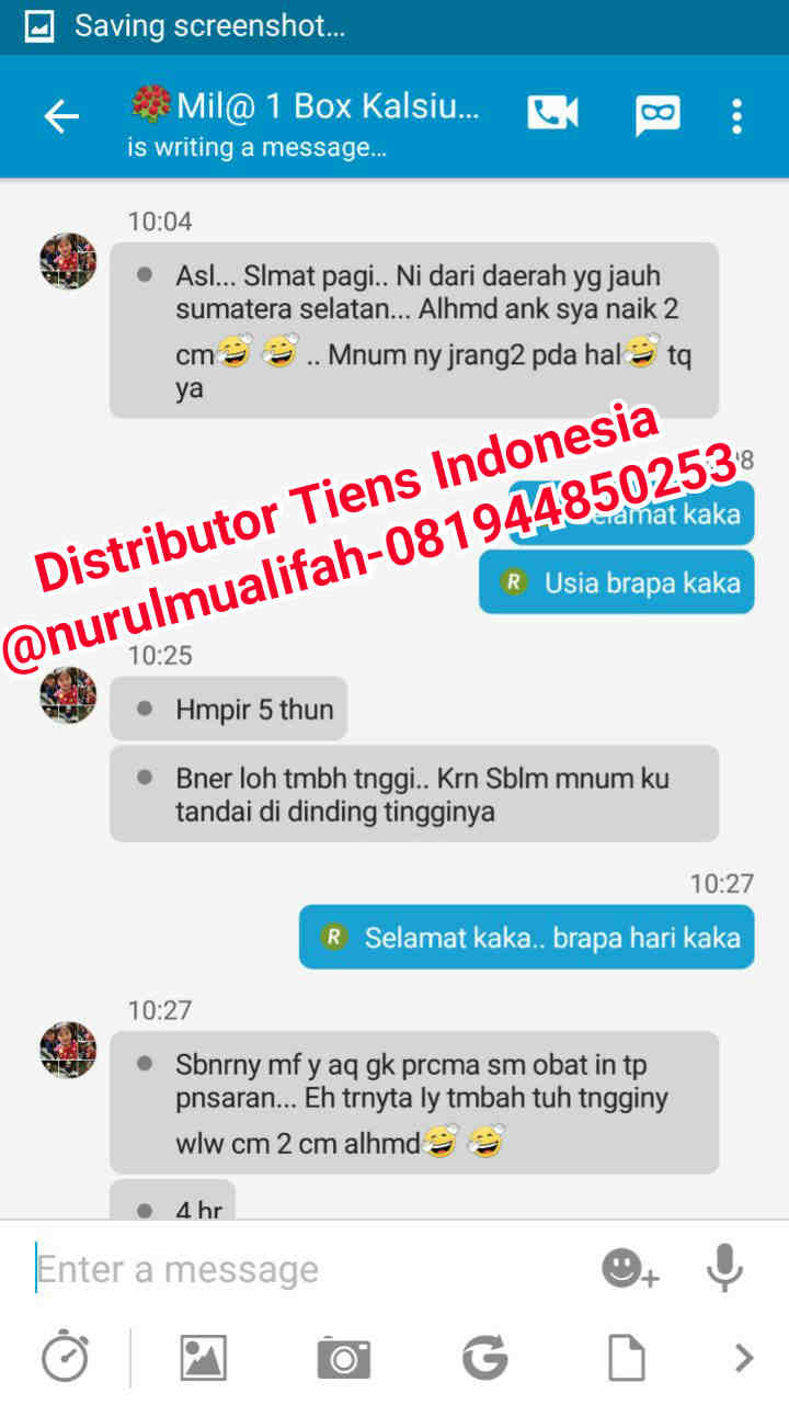 Harga Asli Tiens Peninggi Badan Untuk Anak