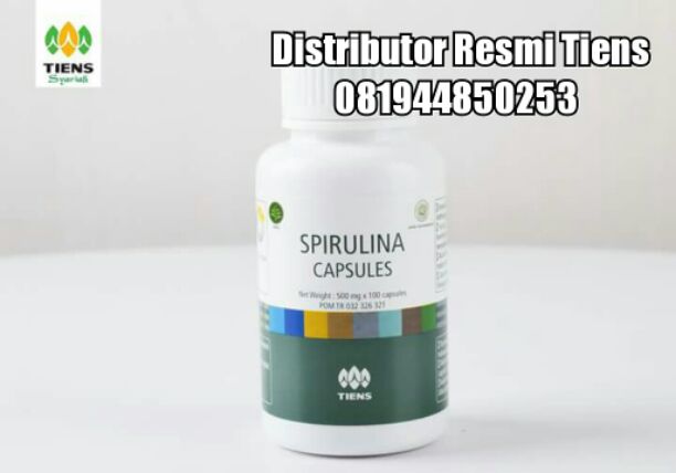 Nomer BPOM Spirulina Tiens