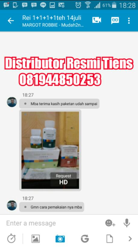 Agen Distributor Resmi Tiens Cabang di Kota Palu