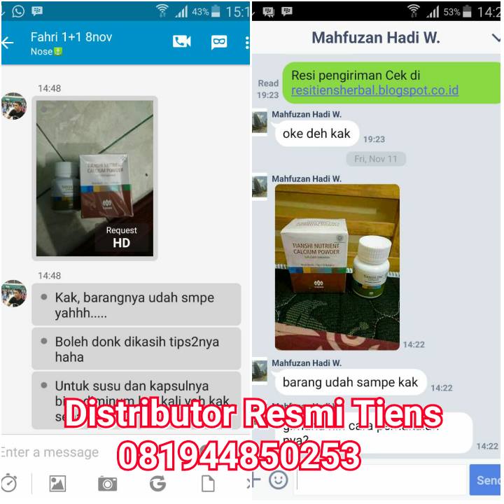 Agen Distributor Resmi Tiens Cabang di Kota Solo