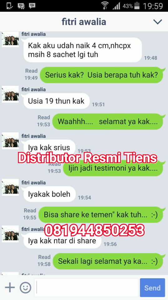 Review Produk Peninggi Badan Tiens