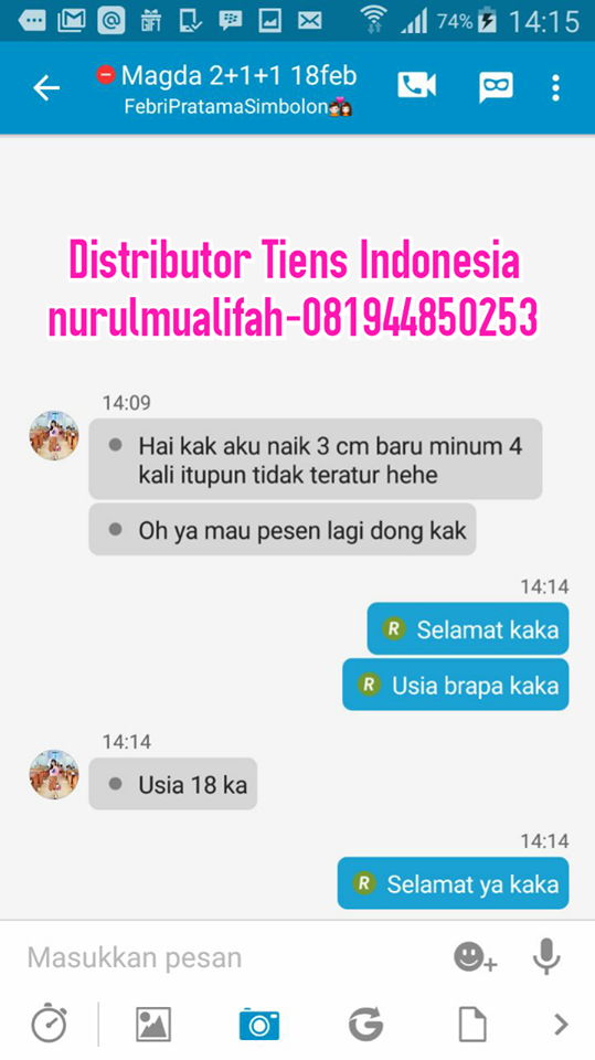 Jual NHCP di Palembang Asli Tiens Harga Termurah