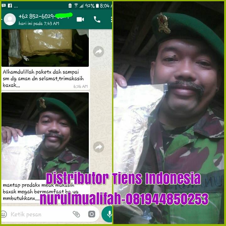 Testimoni Tiens Peninggi Badan