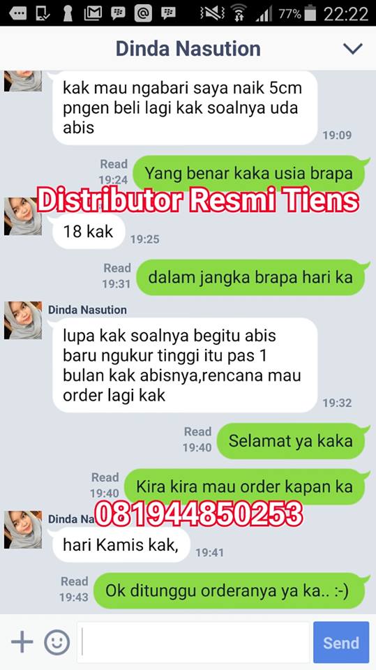 Distributor Agen Resmi Peninggi Badan NHCP