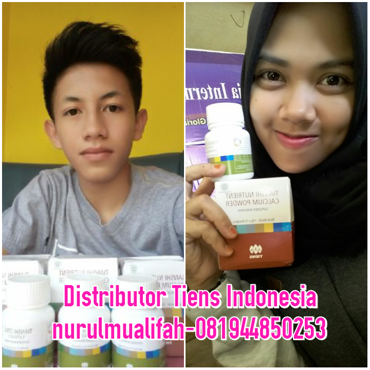 Distributor Agen Resmi Peninggi Badan Tiens (NHCP dan Zinc) Harga Murah