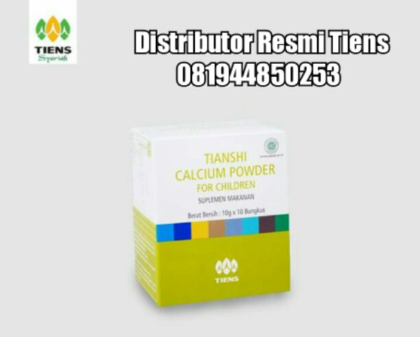 Komposisi Tianshi Nutrient Calcium Powder