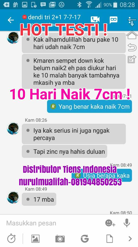 Distributor Resmi Tiens di Cikarang