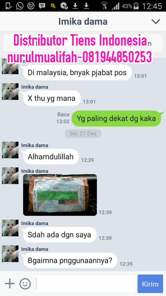 Testimoni Produk Peninggi Badan Tiens Malaysia