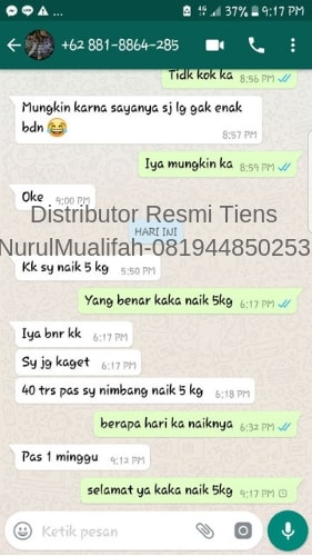 Produk Penggemuk Badan Dari Tiens