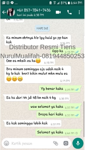 Produk Penggemuk Badan Tiens