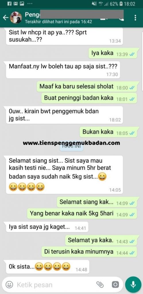 penggemuk tiens kediri