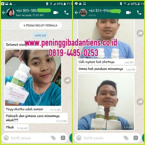 Efek Samping Paket Susu Peninggi Badan Nhcp Dan Zinc Tiens