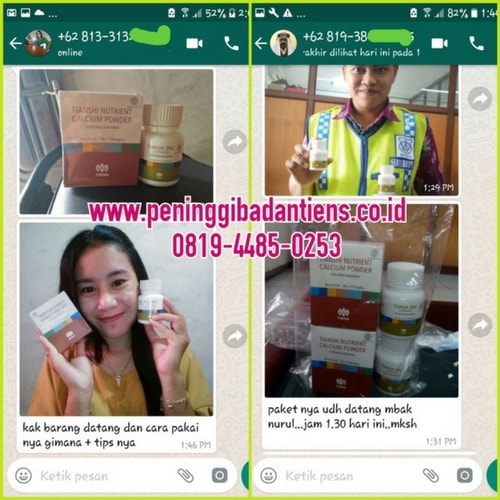 Jual Tianshi Nutrient Calcium Powder Yang Bergaransi Resmi