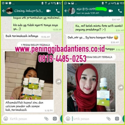 Review Singkat Produk Nutrient Calcium Powder Tiens