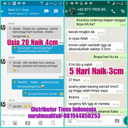 Testimoni Konsumen Produk Tianshi Nutrient Calcium Powder (NHCP)