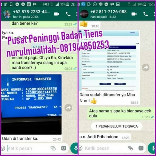 bukti beli peninggi badan tiens2