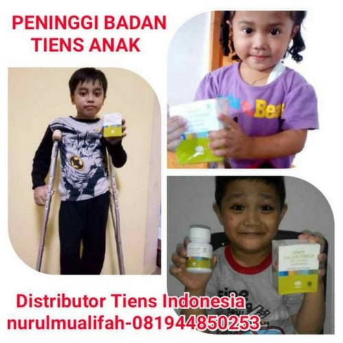 Foto Testimoni Paket Peninggi Badan Tiens Untuk Anak