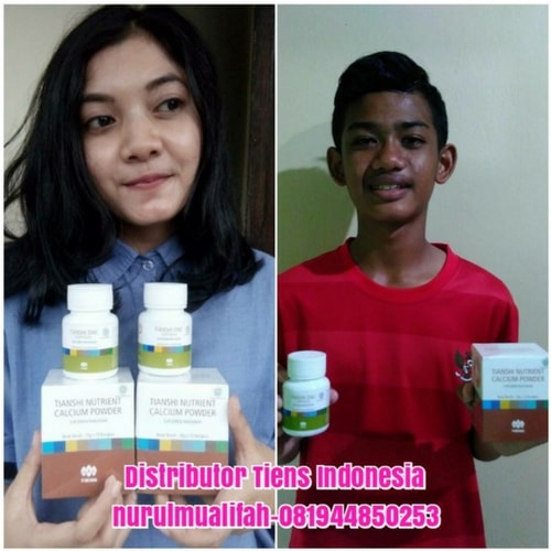 Paket Obat Peninggi Badan Susu Nhcp Dan Zinc Tiens Paket 20 Hari