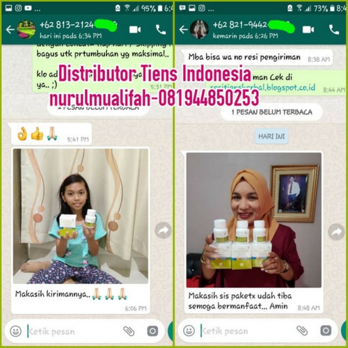 Paket Produk Peninggi Badan Tiens 30 hari