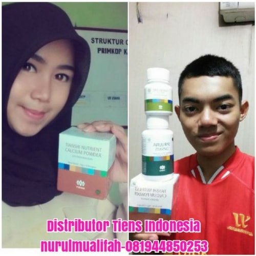 Pengguna Produk Paket Peninggi Badan Tiens Yang Memakainya