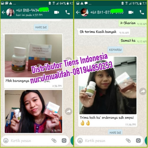 Produk Obat Peninggi Badan Tiens