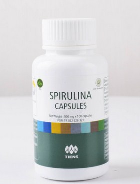 Spirulina Capsules Tiens