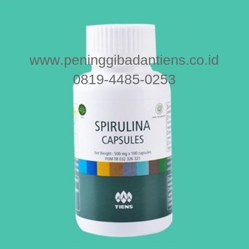 Spirulina capsules tiens