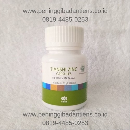 Zinc capsules Tiens