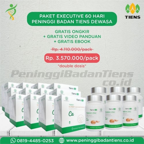 Paket Executive Obat Peninggi Badan Tiens Dewasa