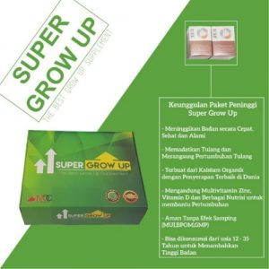 Pemakai Susu Super Grow Up Warna Hijau