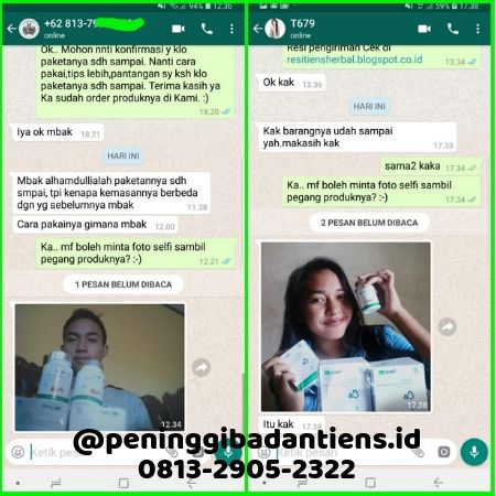 PENINGGI BADAN TIENS KEMASAN BARU