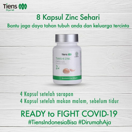 MANFAAT ZINC TIENS PENINGGI BADAN